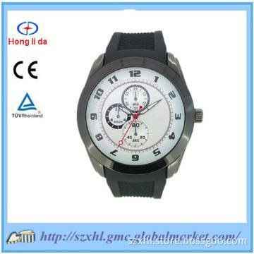 Men silicone rubber wrist watches XHL-9402